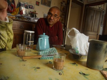 tournée des moines 2012,tibet,influence d'internet