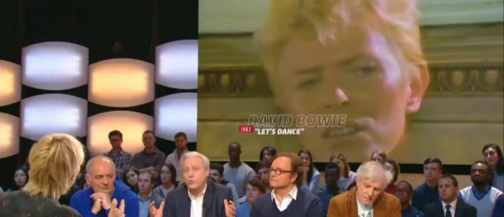 Alain (tout à gauche) et Jérôme (tout à droite) au Grand Journal le 11/1/16