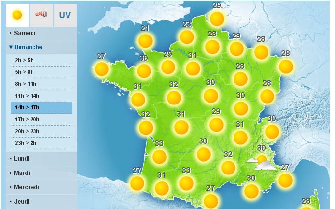 météo 180717